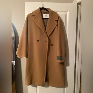 Babaton wool cashmere coat